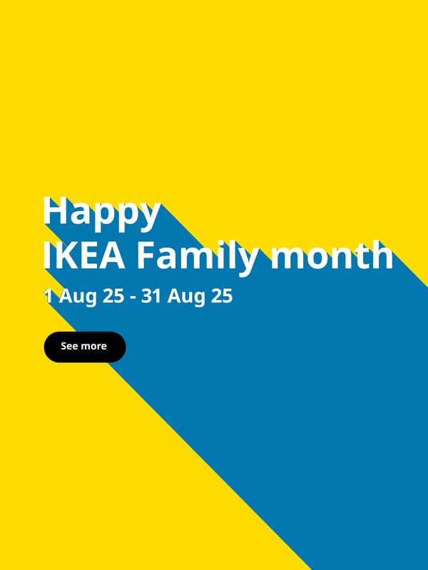 Happy IKEA Family month