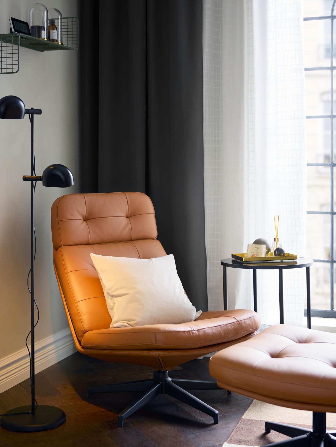 HAVBERG (70515109) swivel armchair (Global art.no. 70515109)