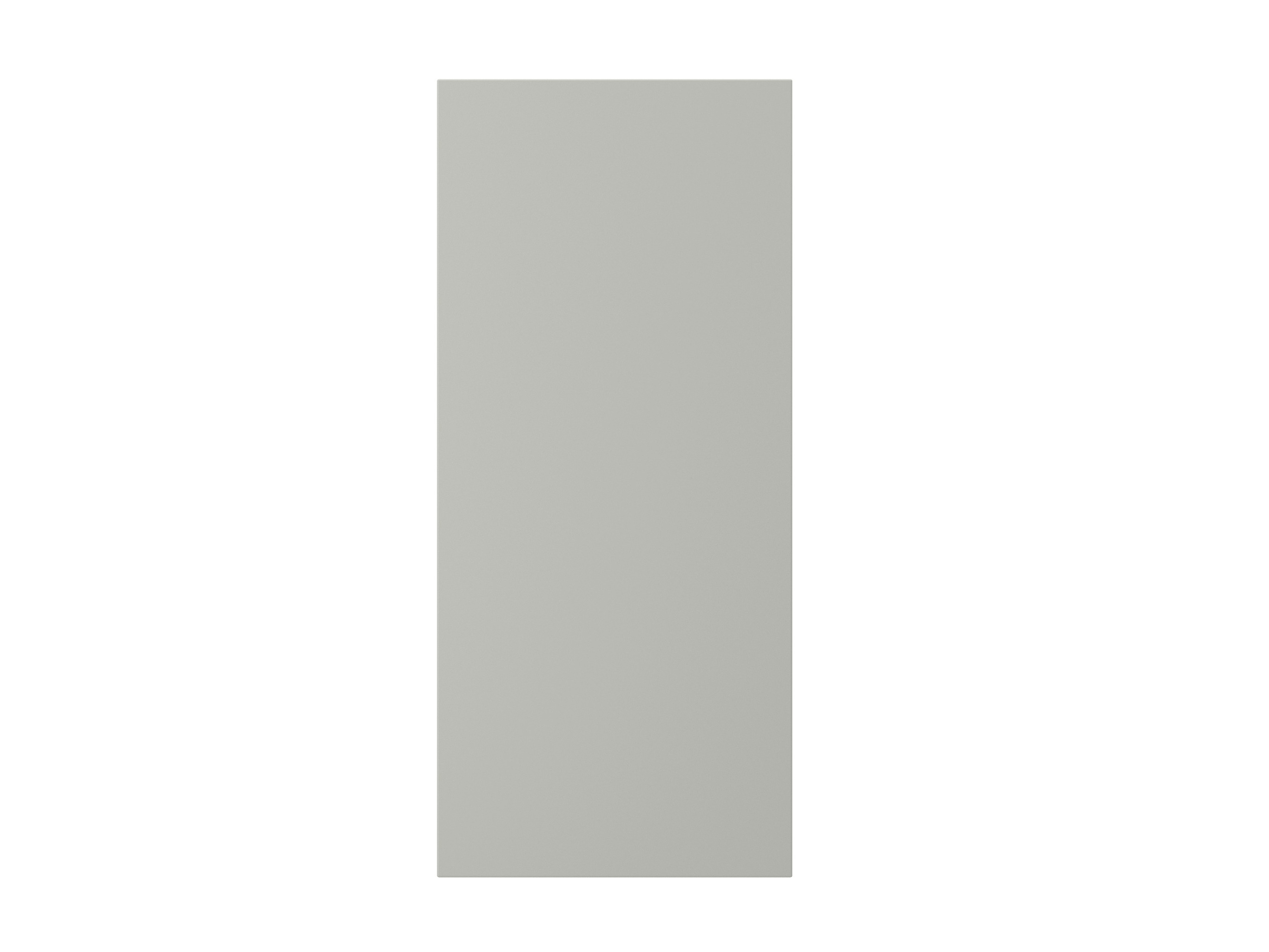HAVSTORP light gray cabinet front.