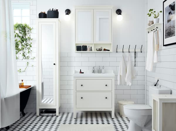 IKEA Small Bathroom Cheap Storage Ideas