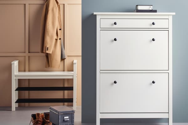 HEMNES Flurserie weiß