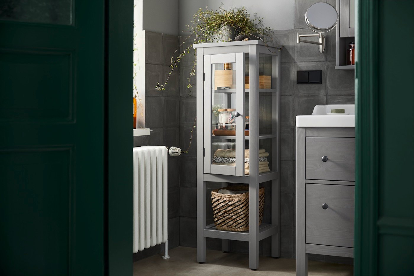 Kleines Badezimmer mit komfortabler Aufbewahrung - IKEA Deutschland