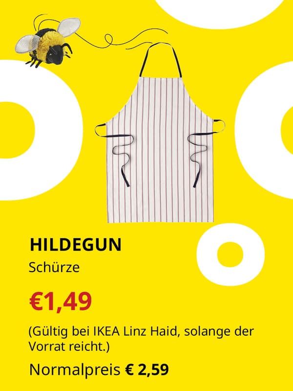 HILDEGUN Schürze €1,49 statt €2,59