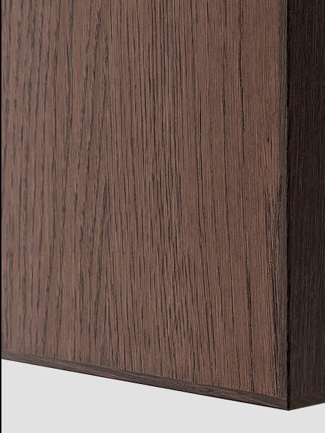 Hnedé dvierka SINARP, dubový vzhľad