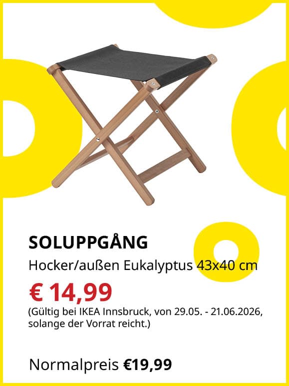 Hocker draußen