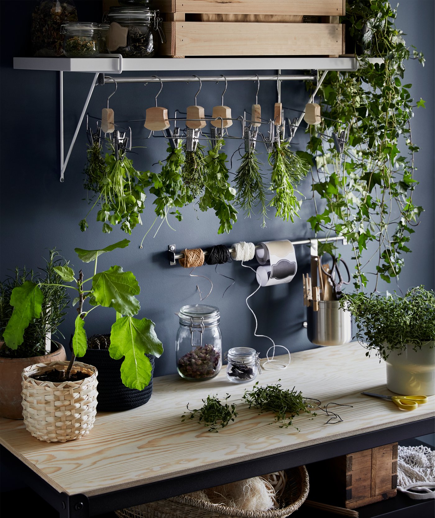 Ideen für deinen Indoor-Kräutergarten - IKEA Deutschland