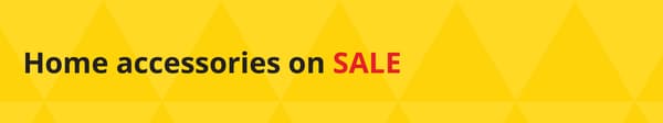 Home accessories on sale