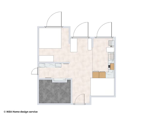 Home design service, testimonial Episode 04 featuring Aunty D's 2-room flexi BTO in Toa Payoh.