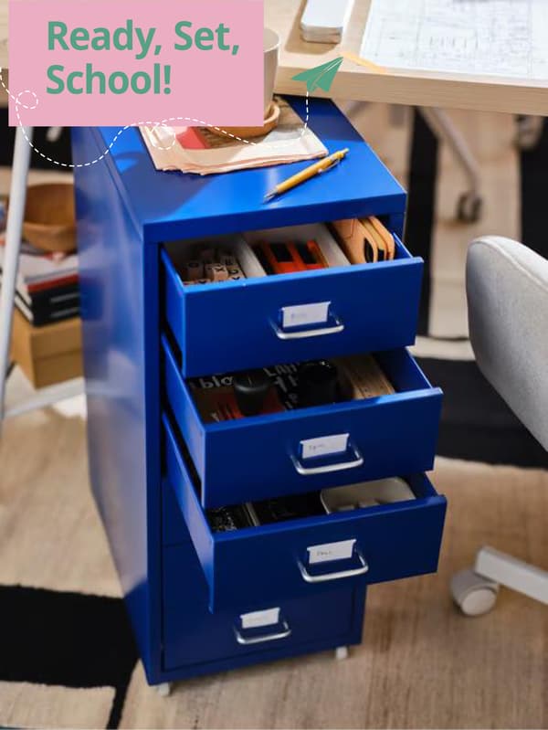 Home desk storage