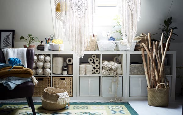 Home visit: make room for  a creative hobby