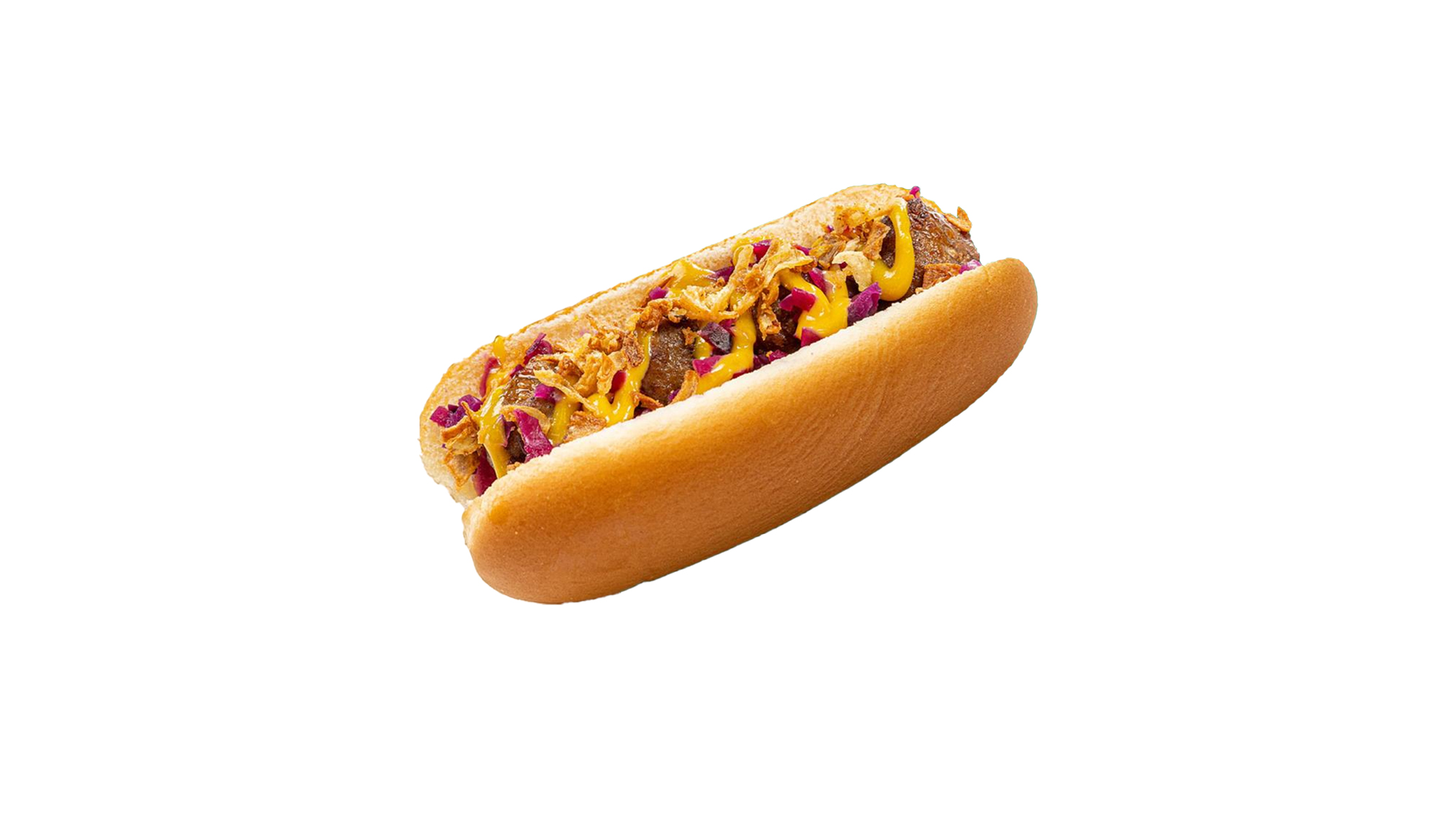 Hot dog húsmentes golyókkal