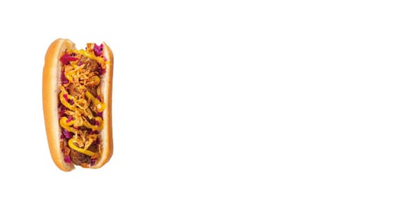 Hot dog s masovými kuličkami