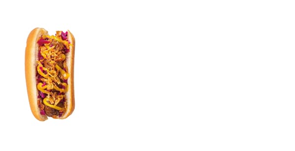 hot dog s masovými kuličkami