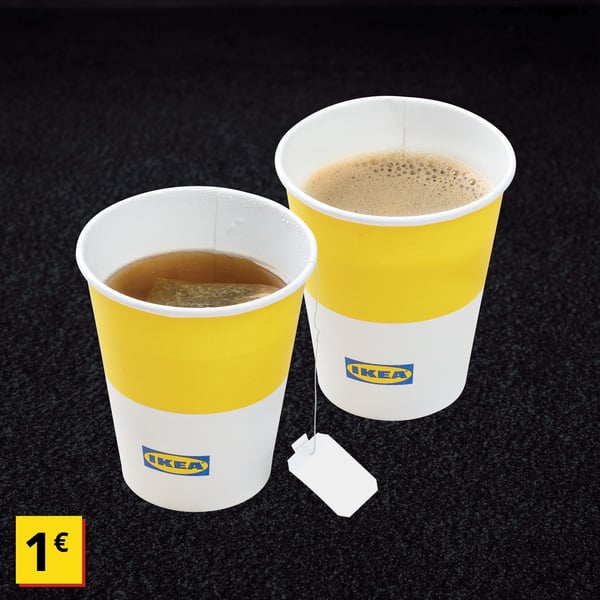 Hot drink from the drink island