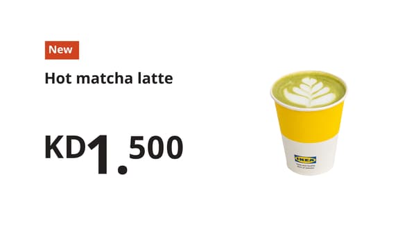 hot matcha latte