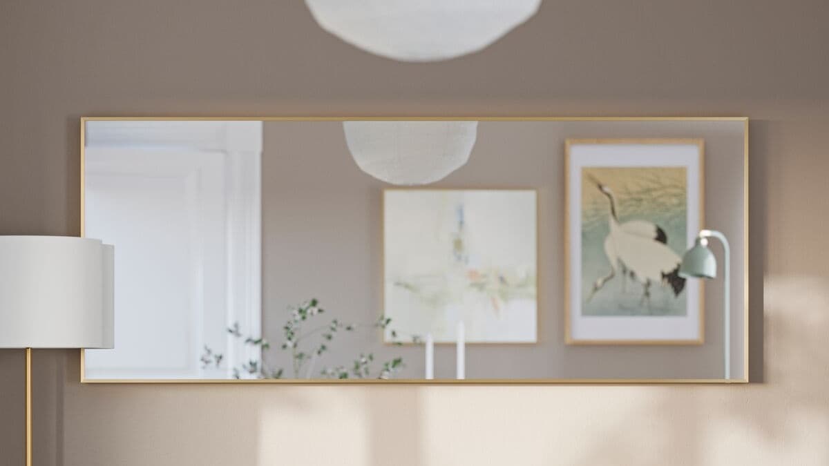 HOVET gold mirror