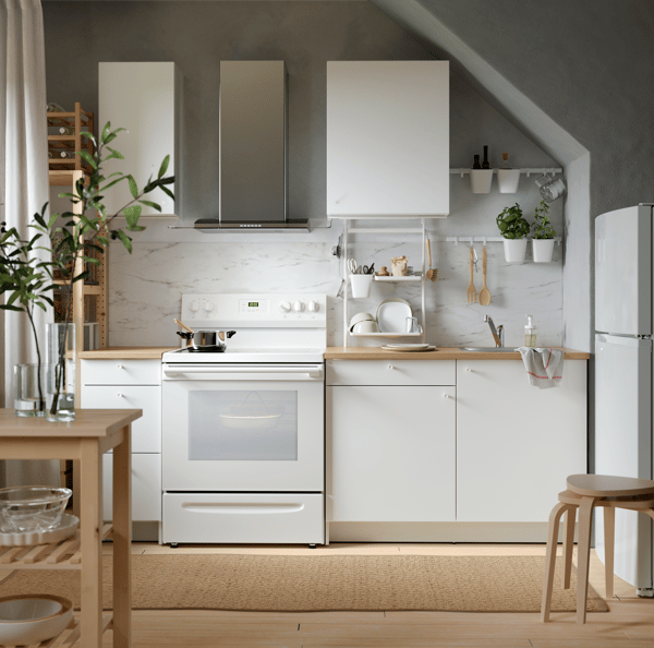 How to arrange the kitchen, example 1
