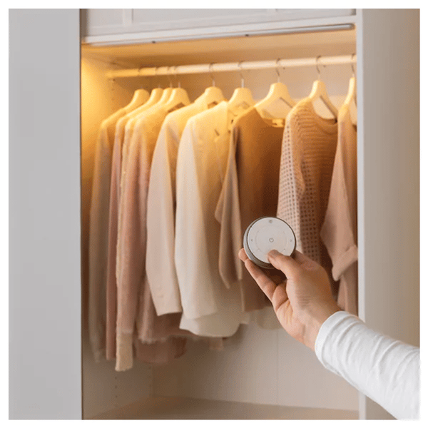How to create a wardrobe with remote control built-in lighting