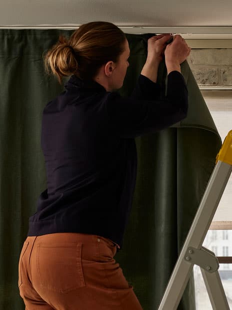 How to hang your curtains