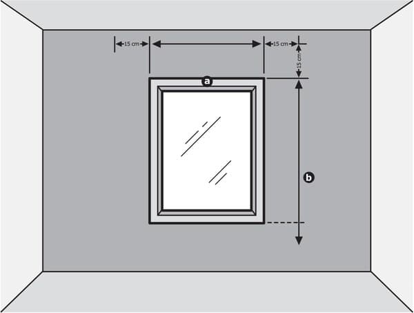 Measure the window for curtain rails, rods or blinds - IKEA