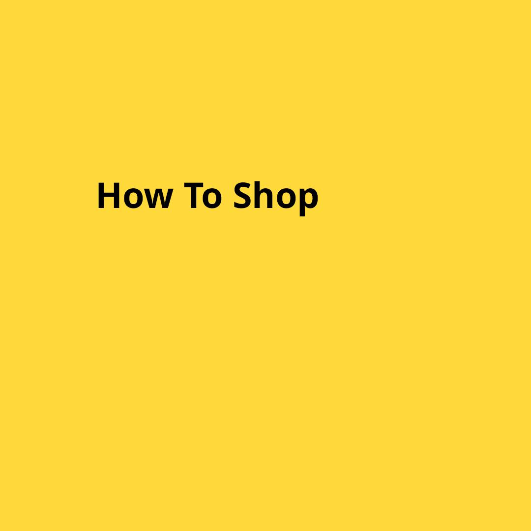 how to shop
