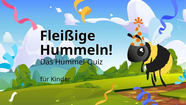 Hummel-Quiz für Kinder Sommerferien