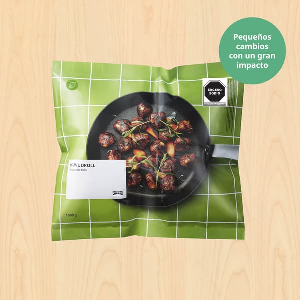 HUVUDROLL
Albóndigas vegetales, 1000 g
$219