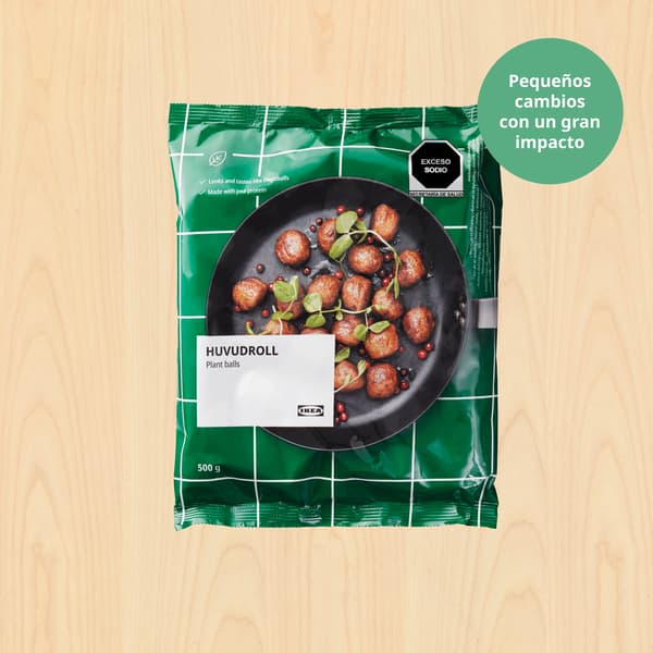 HUVUDROLL
Albóndigas vegetales