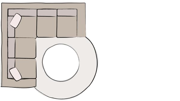 Icon for corner sofa