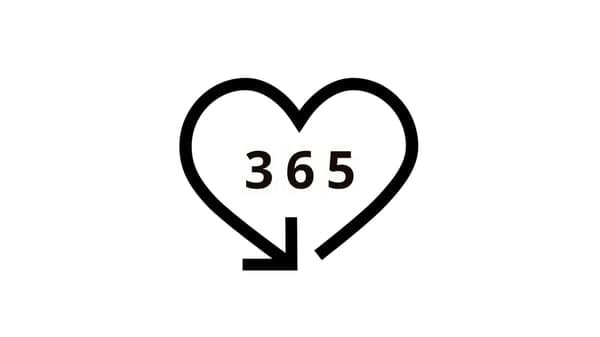 Icon representing IKEA's 365-day return policy 
