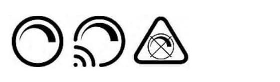 Iconos de regulación de luz