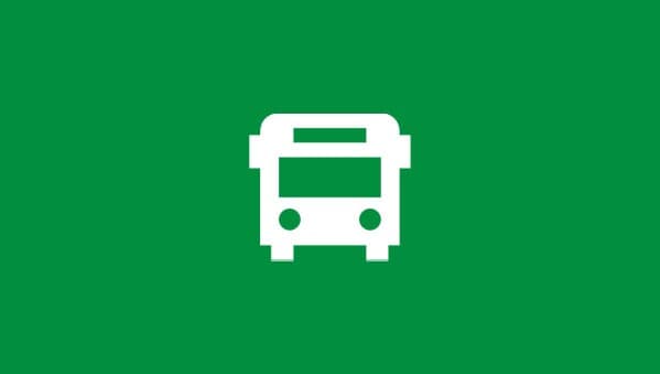 Icoontje van de bus
