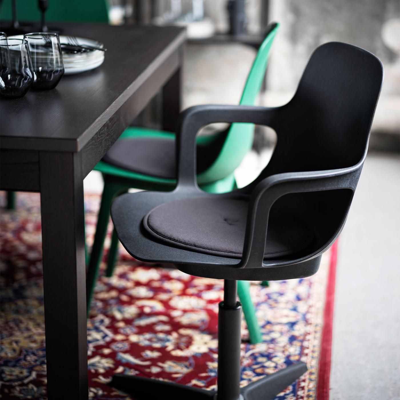 Ideas for 3 ways to use the same chair.