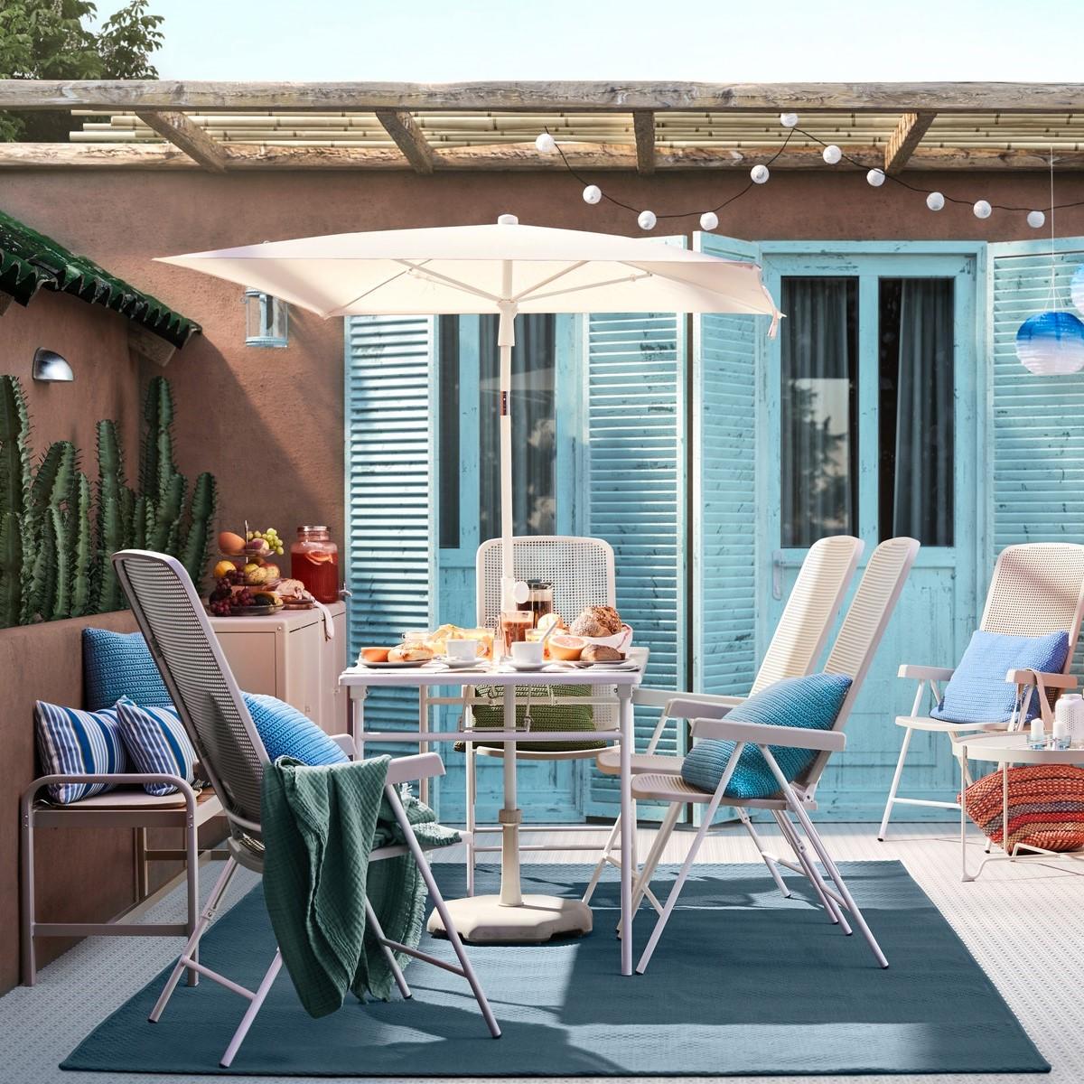 Ideas for a stylish patio for chilling out and having fun.