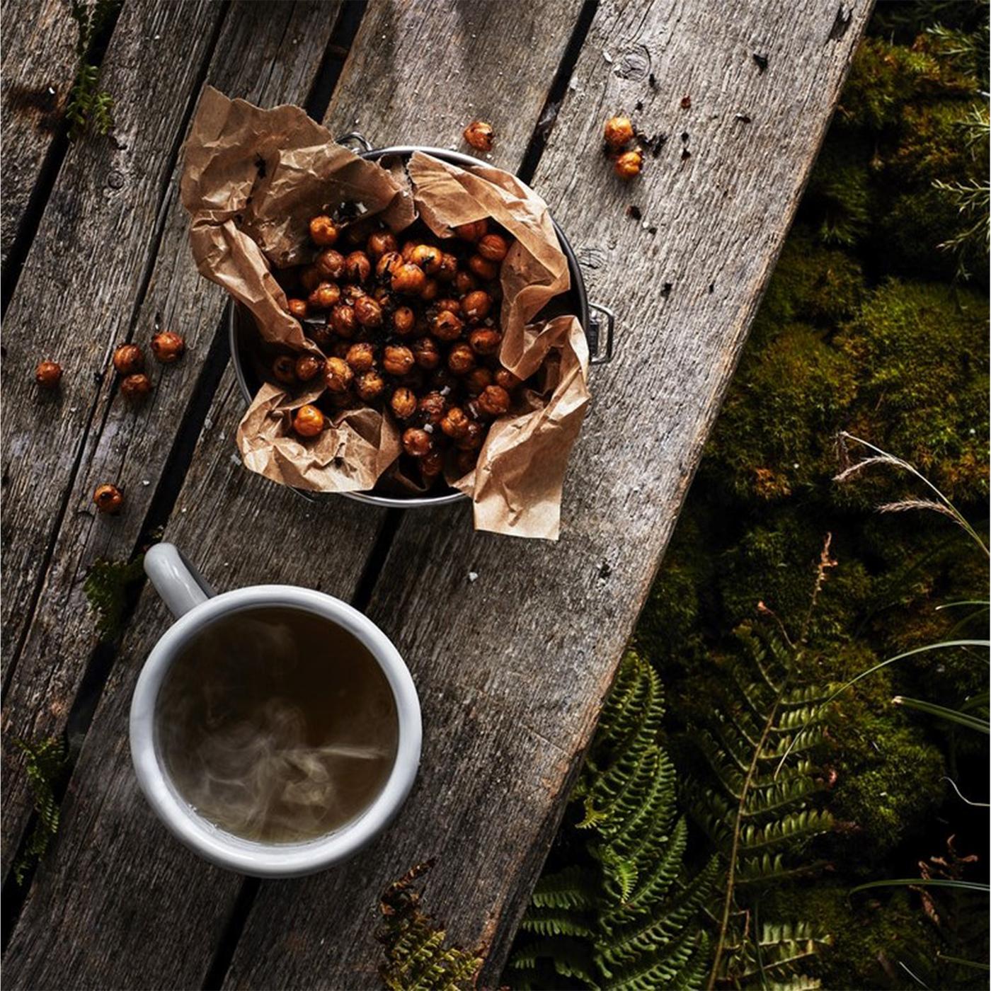 Ideas for chai and chilli toasted chickpeas.