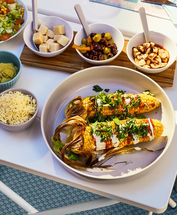 ideas for eating on the terrace