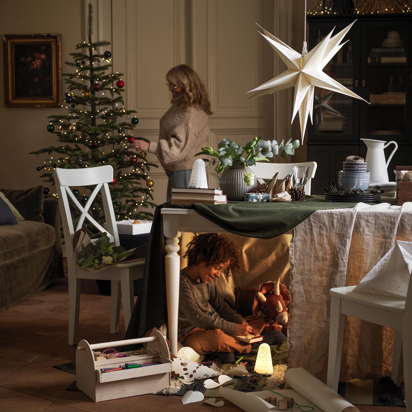 Ideas for festive table setting - IKEA