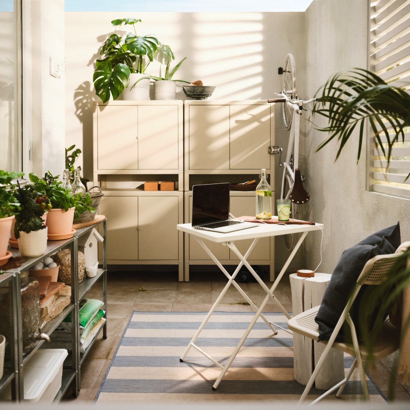 Ideas for your patio storage.