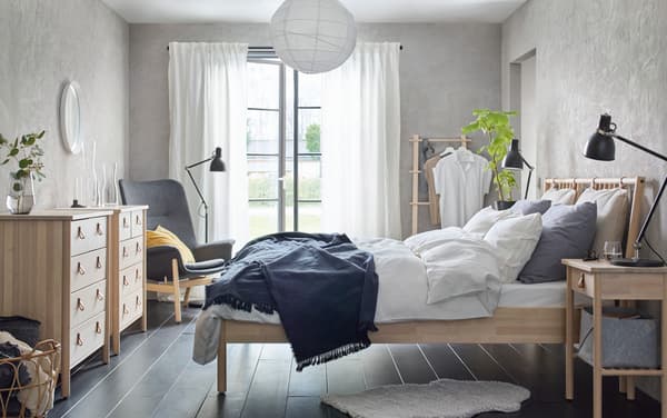 Ideas para decorar o cuarto con roupa de cama en diferentes tonalidades