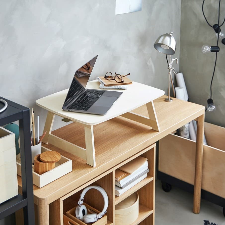 Ideas to furnish a small workspace on a tight budget.