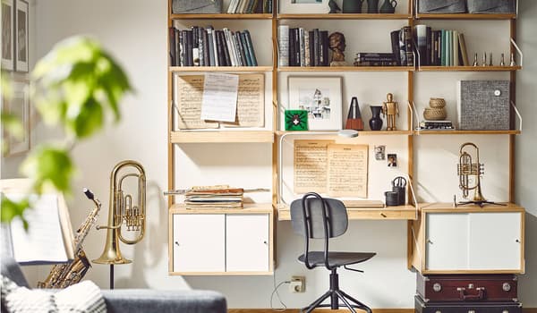 Idee 4 - Platzsparende Home Office Möbel finden