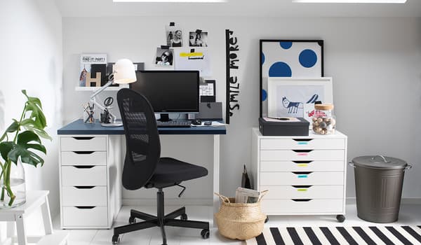 Idee 5 - Home Office Möbel mit Stauraum nutzen