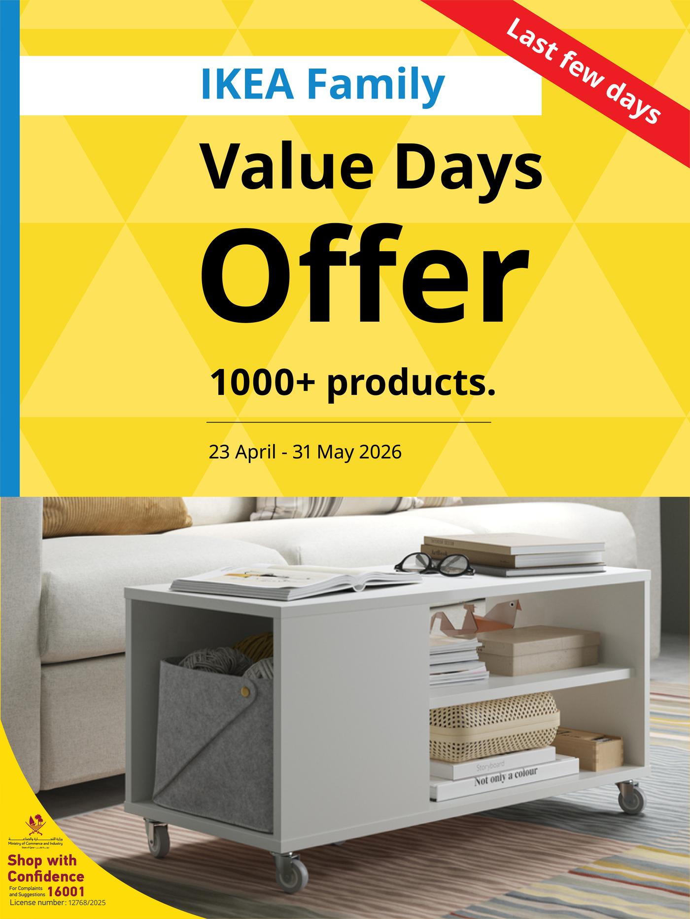 IF value days offer