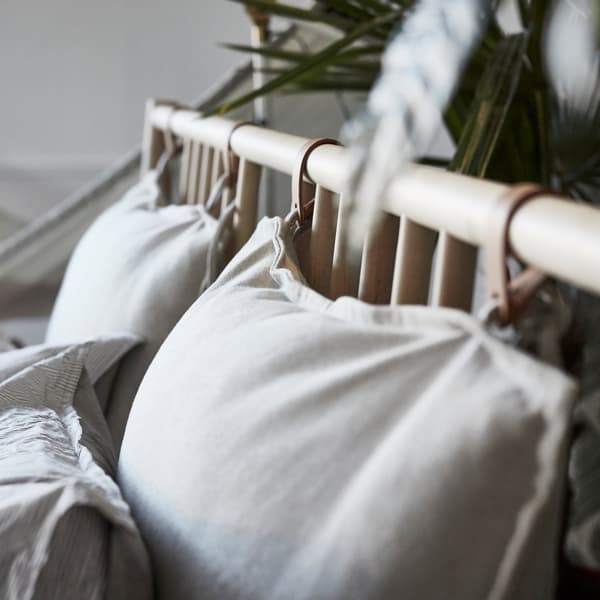 If you’re looking to create a bedroom that reflects your wanderlust, look no further than the IKEA BJÖRKSNÄS bed frame.