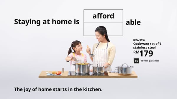 IKEA 365+ - Staying at home is affordable