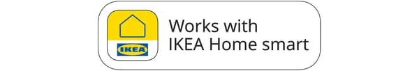 IKEA 홈스마트 사용 가능 제품임을 나타내는 배지