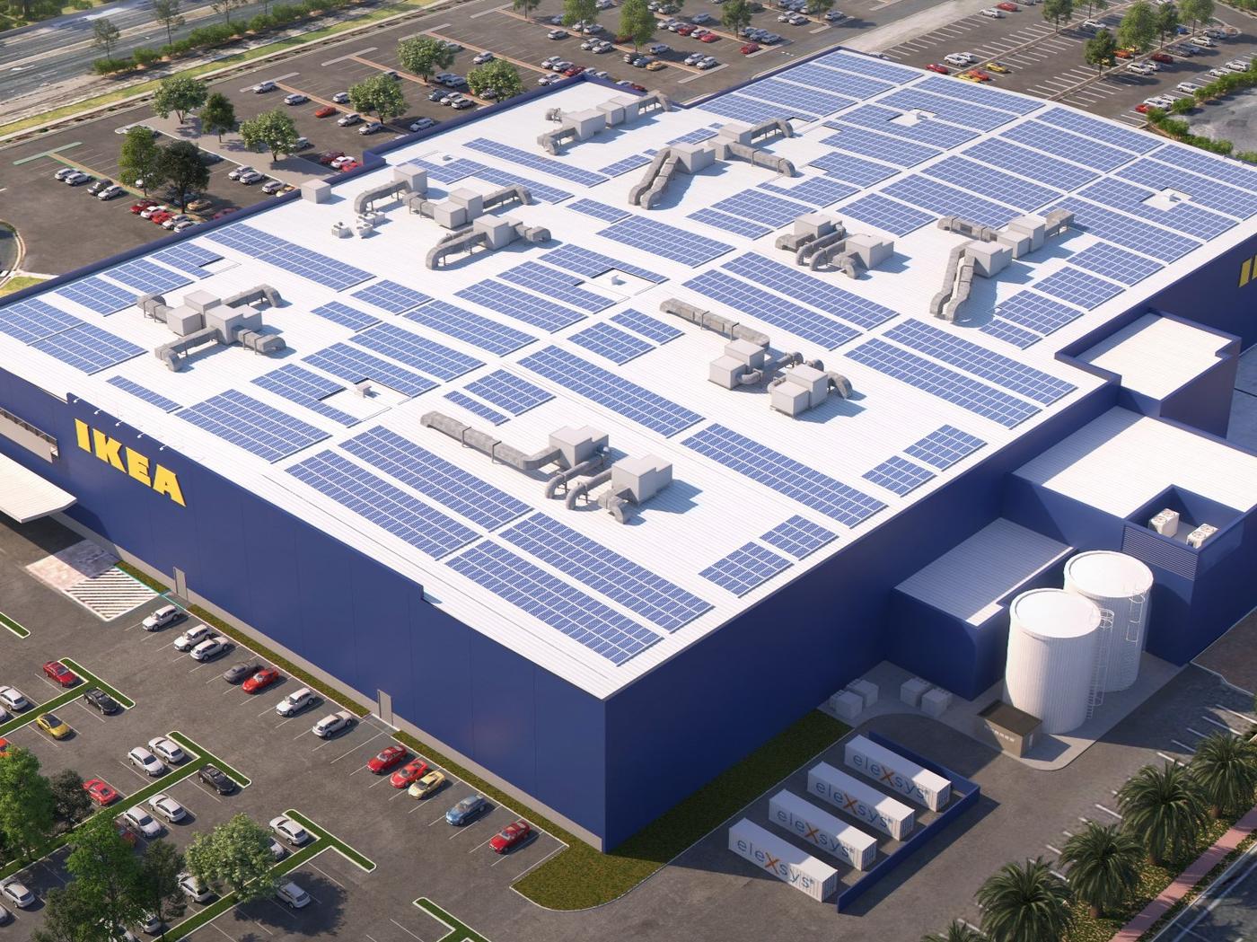 IKEA Adelaide clean energy storage microgrid IKEA