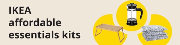 IKEA affordable essentials kits
