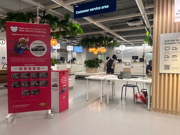 IKEA Alexandra HEJ-FIT Registration booth