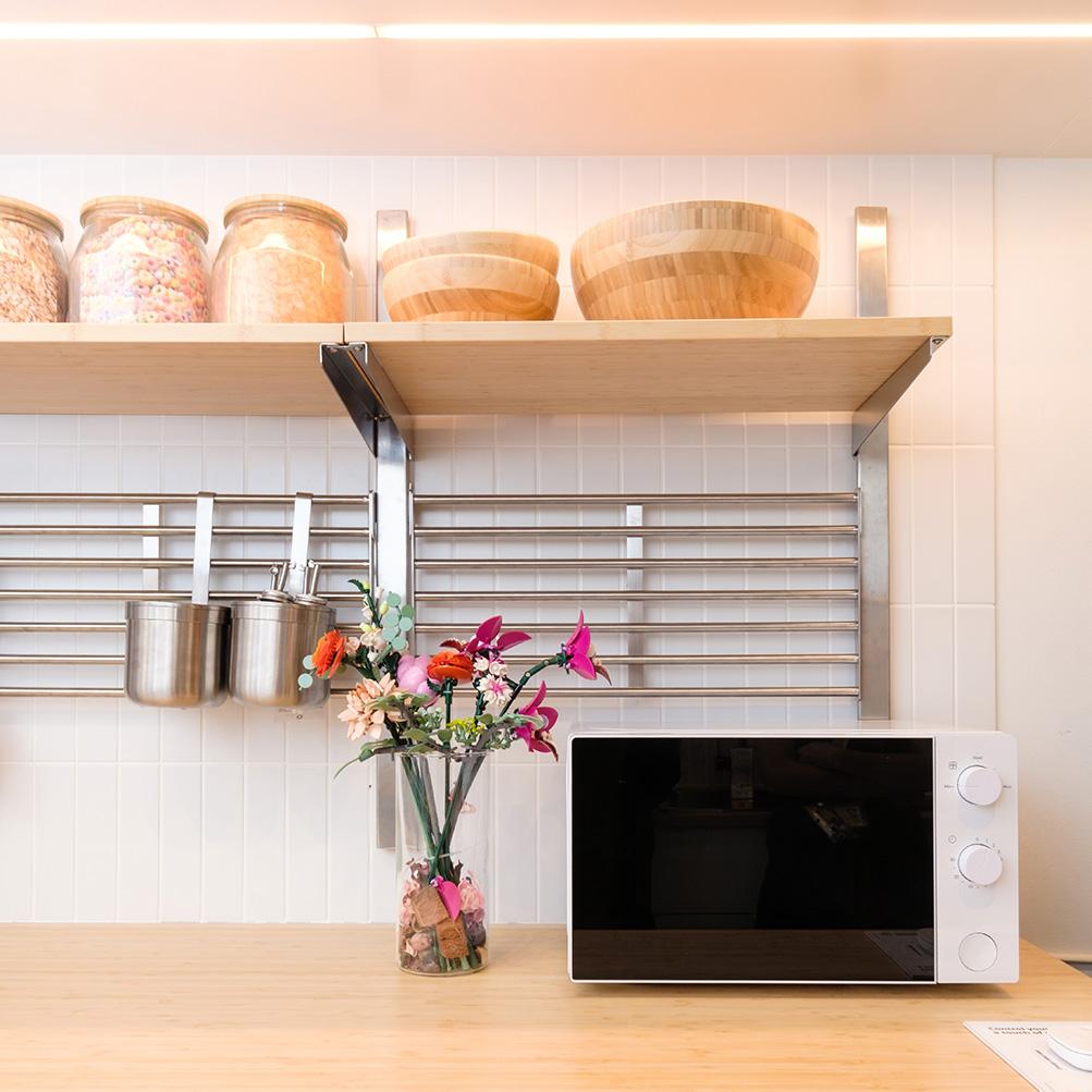 IKEA ALEXANDRA X LEGO in kitchen setting